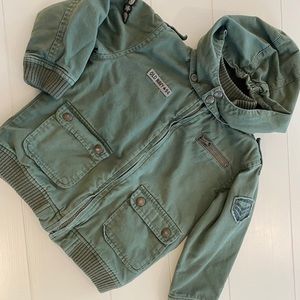 Old Navy Green Army Theme Jacket